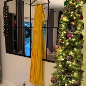 Vibrant Yellow Maxi Dress